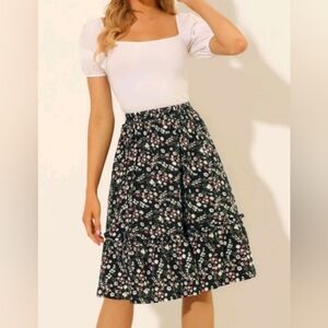 Floral Skirt NWT
